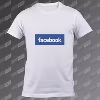 تیشرت مردانه طرح Facebook TS-126