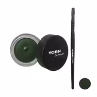 خط چشم ژله ای کاسه ای یورن رنگ سبز  Yorn La Forme Green Gel Eyeliner
