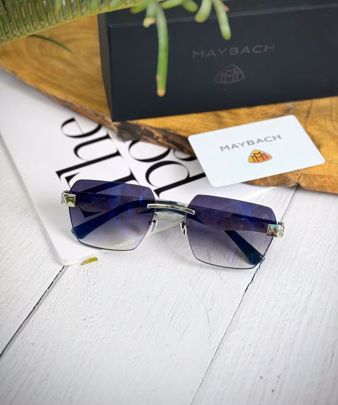 عینک آفتابی ست اورجینال میباخ مدل MAYBACH THE Magic