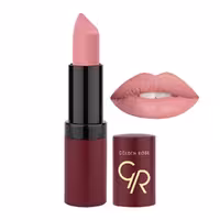 رژ لب جامد مات و مخملی گلدن رز Golden Rose مدل GR Velvet Matte Lipstick شماره 10