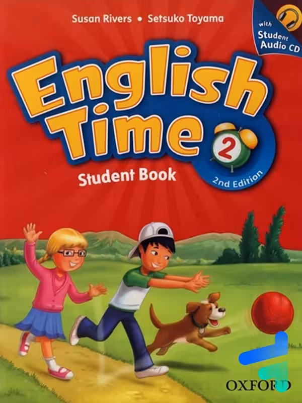 کتاب انگلیش تایم english time 2 oxford second edition