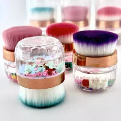 براش کرم پودر جادویی گرد آکواریومی