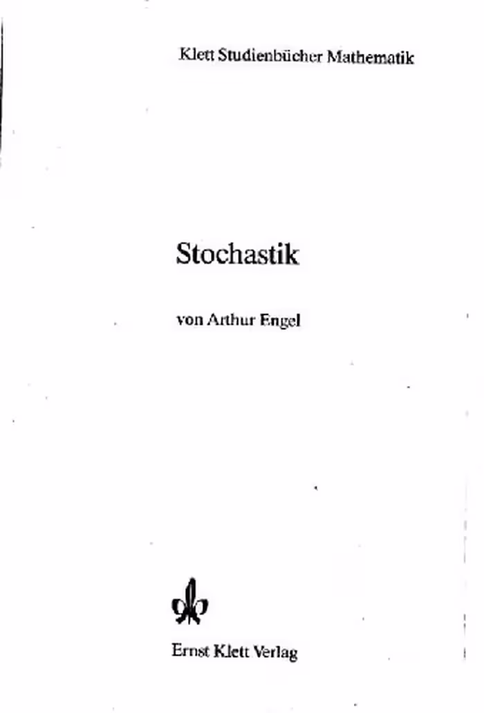 خرید و دانلود نسخه کامل کتاب Stochastik