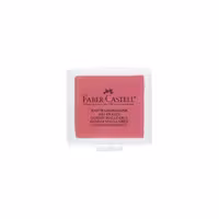 پاک کن خمیری فابرکاستل قاب دار رنگ قرمز