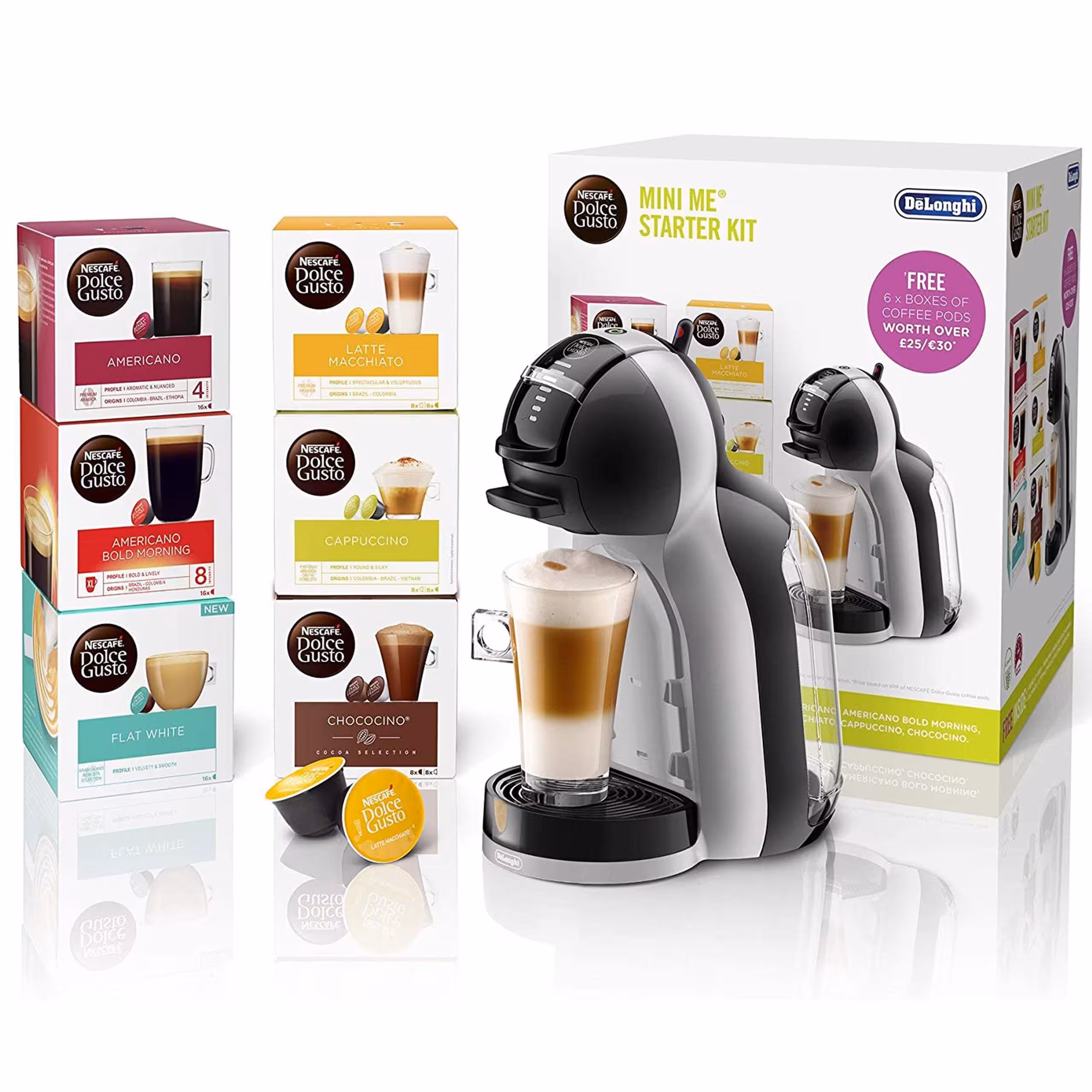 قهوه ساز کپسولی دولچه گوستو دلونگی مدل Mini Me EDG155