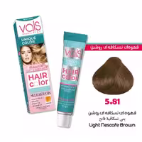 رنگ مو قهوه‌ای نسکافه‌ای روشن والس سری نسکافه‌ای شماره 5.81 Vals