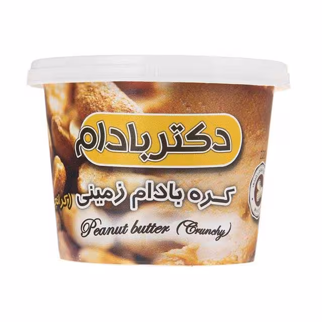 کره بادام زمینی کرانچی دکتر بادام 220 گرمی