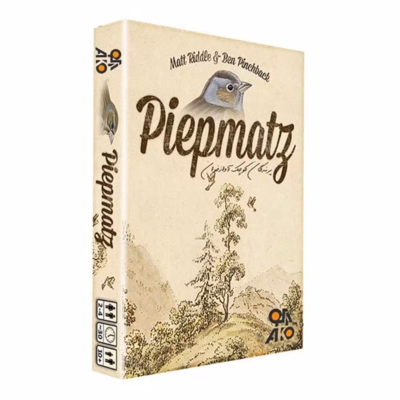 بازی پرندگان کوچک آواز خوان آکو گیم