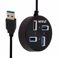 هاب USB چهار پورت نیتو مدل NT-HUB01