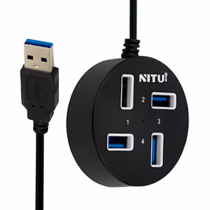 هاب USB چهار پورت نیتو مدل NT-HUB01
