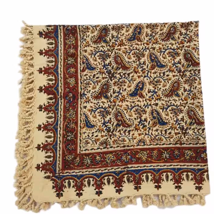 سفره قلمکاری طرح سلسله 4 نفره