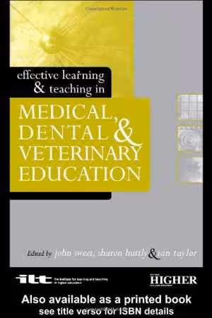 [PDF] دانلود کتاب Effective Learning And Teaching In Medical, Dental And Veterinary Education, 2002