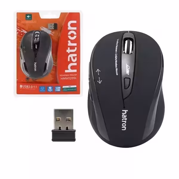 ماوس بی سیم هترون ( Hatron ) مدل HMW120SL