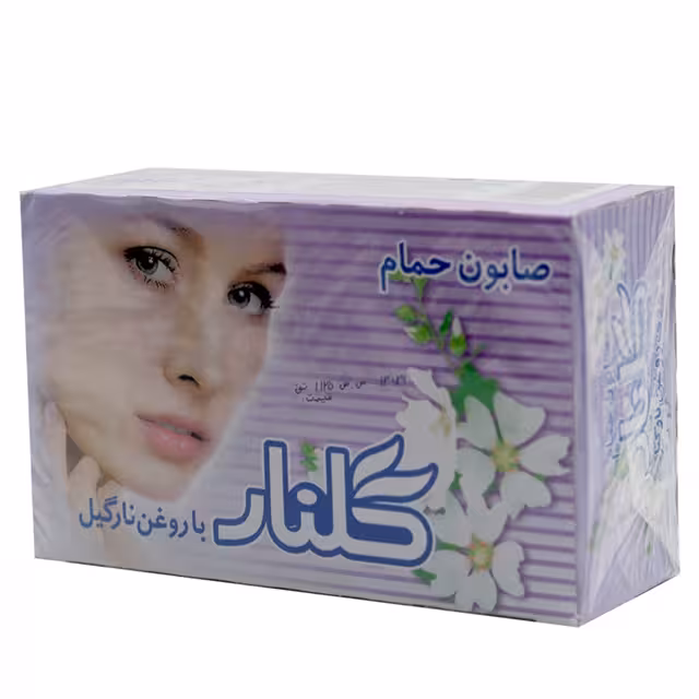 صابون گلنار بنفش 6 عددی