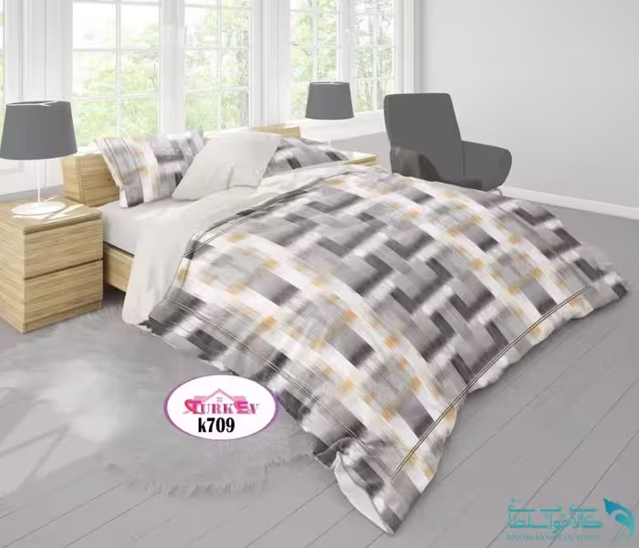 روتختی طرح هانا دونفره برند Turkev کد K709