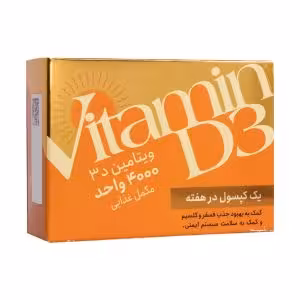 سافت ژل ویتامین D3 4000 واحد دانا 60 عدد