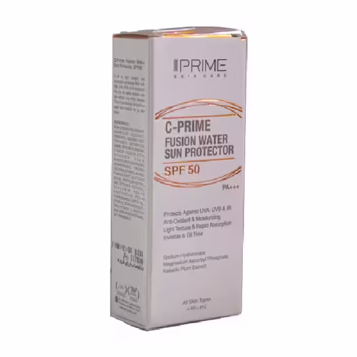 فلویید ضدآفتاب فیوژن واتر پریم spf 50 حاوی ویتامین سی