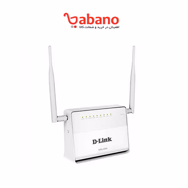 مودم روتر بی سیم ADSL2 Plus و VDSL2 دی لینک مدل DSL-224 مشکی