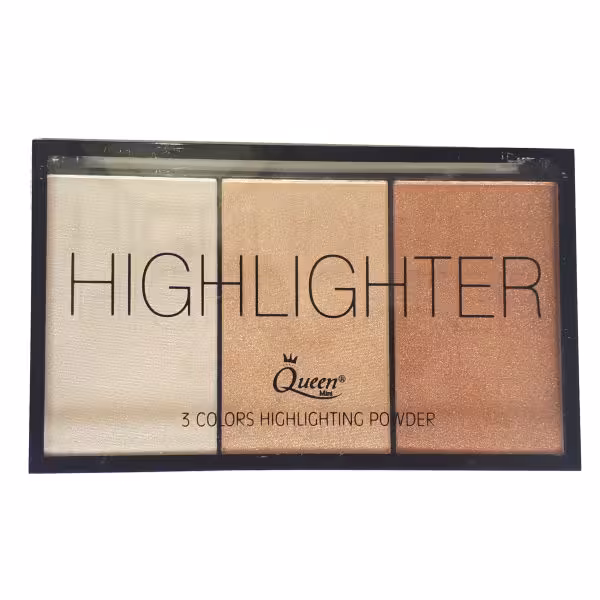 پالت هایلایتر کویین شماره 1 Queen Highlighter Powder