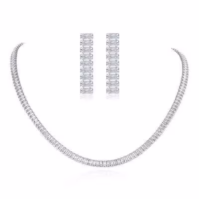 نیم سرویس استیل تنیسی جذاب آبکاری