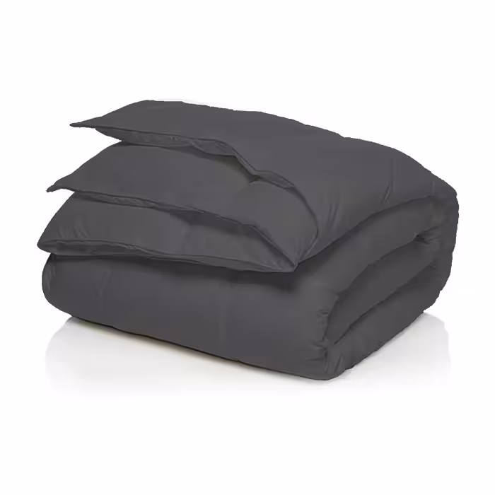 لحاف چیداری مدل میکرو رنگ طوسی تیره