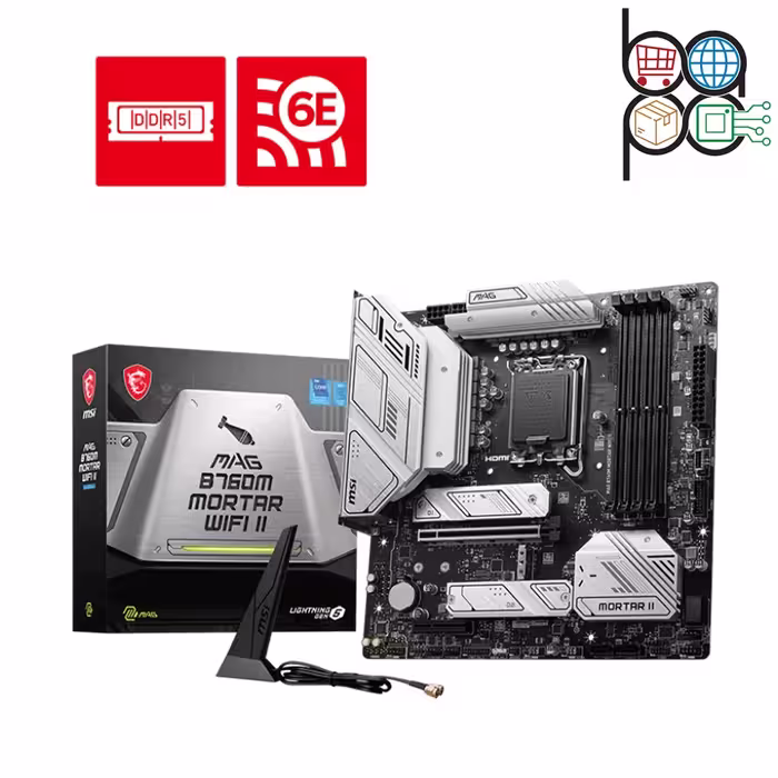 مادربرد MSI MAG B760M MORTAR WIFI II DDR5