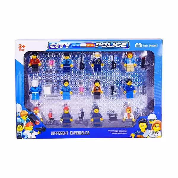 پک 12 عددی مینی فیگور لگویی پلیس