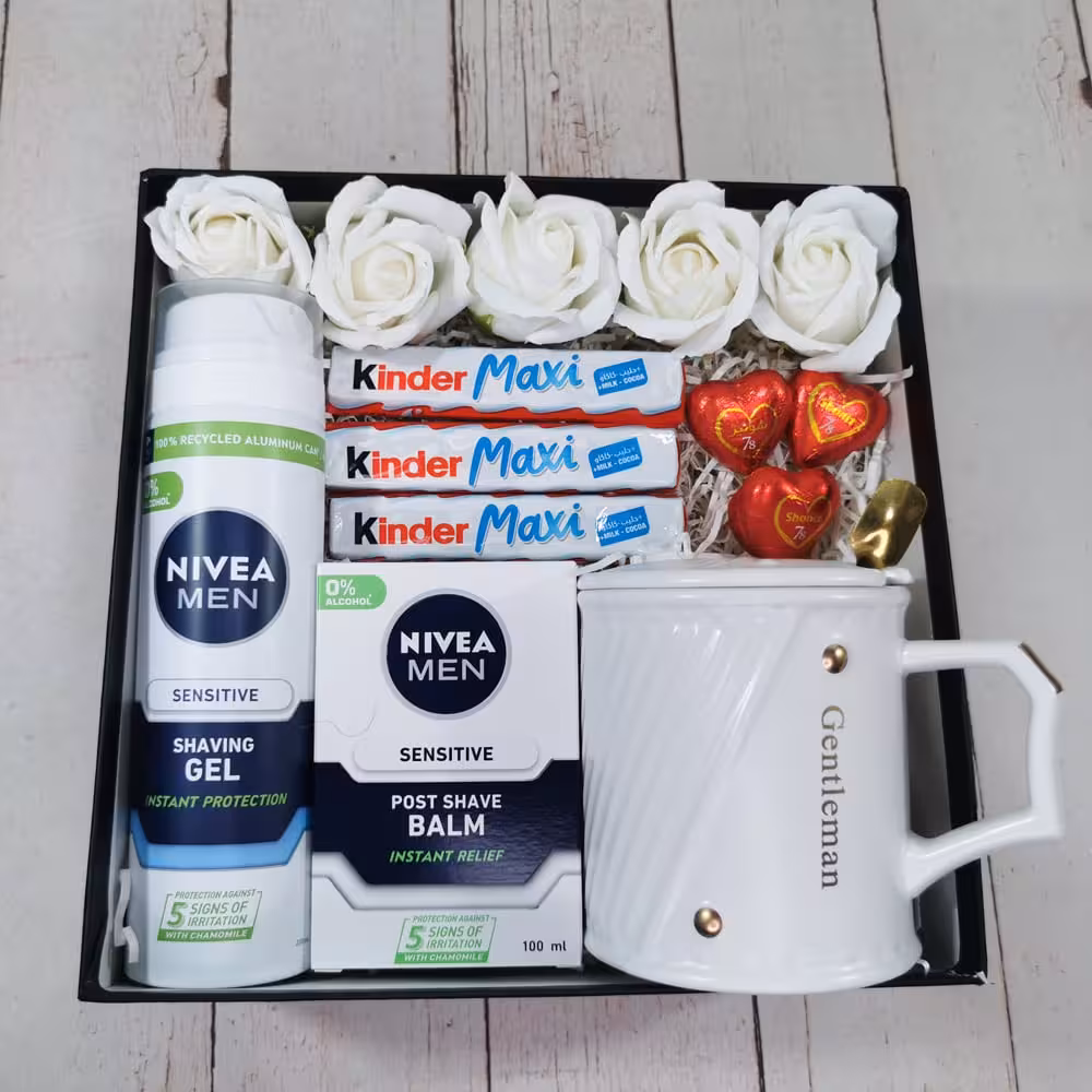 باکس هدیه ولنتاین مردانه کد V708