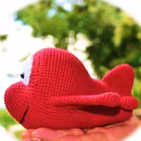 هواپیما بافتنی،طول هواپیما 20 سانتی متر،بافتی تمیز و حرفه ای