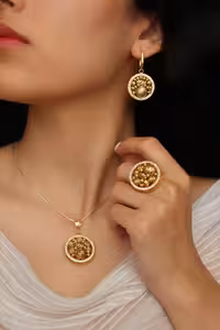 نیمست البرنادو ایتالیایی مجلل جواهری کد 00573