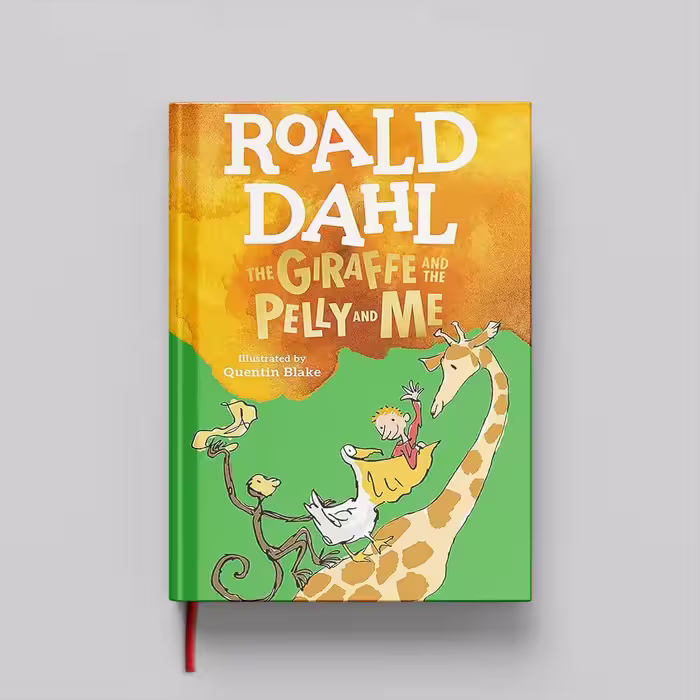 کتاب The Giraffe and the Petty and Me Roald Dahl جلد سخت (HARDCOVER)