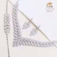 سرویس نقره درشت مدل گندمی مجلسی و شیک عیار 925 کد 38021