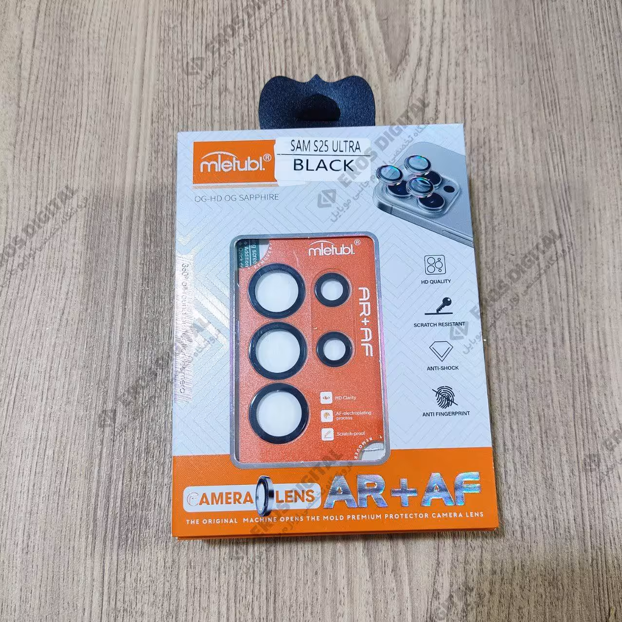 محافظ لنز دروبین Samsung Galaxy S25 Ultra برند Mietubl