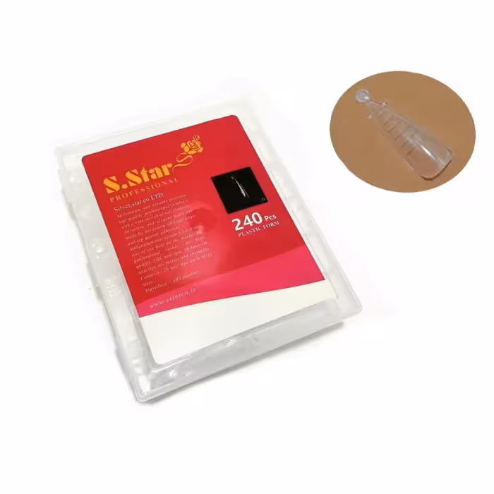 قالب کاشت ناخن اس استار 240 عددی Sstar
