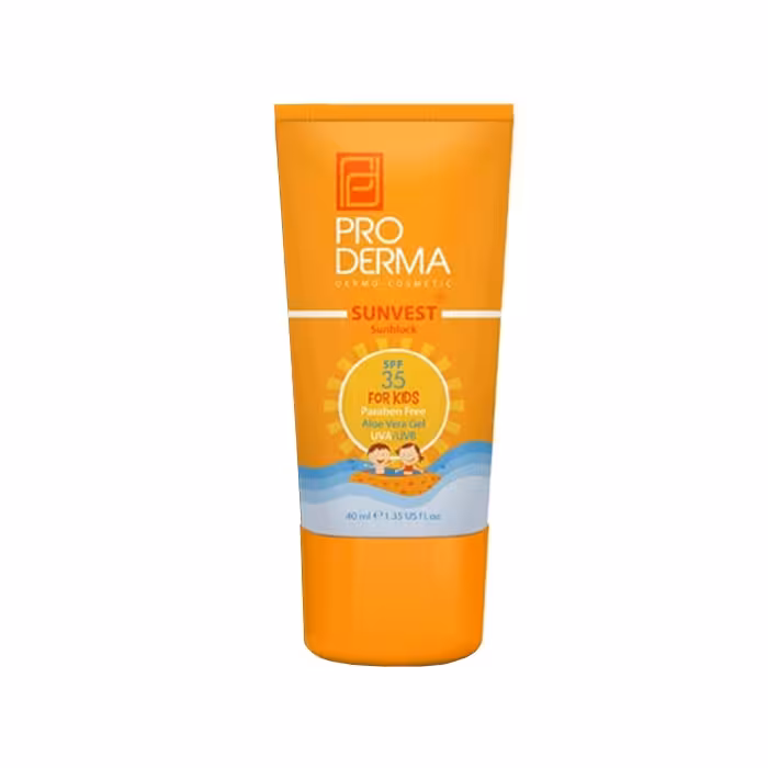 کرم ضد آفتاب کودک کرم ضد آفتاب کودک ProDerma