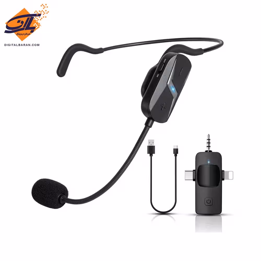 میکروفون هدمیک بی‌سیم یانمای مدل YANMAI GF13