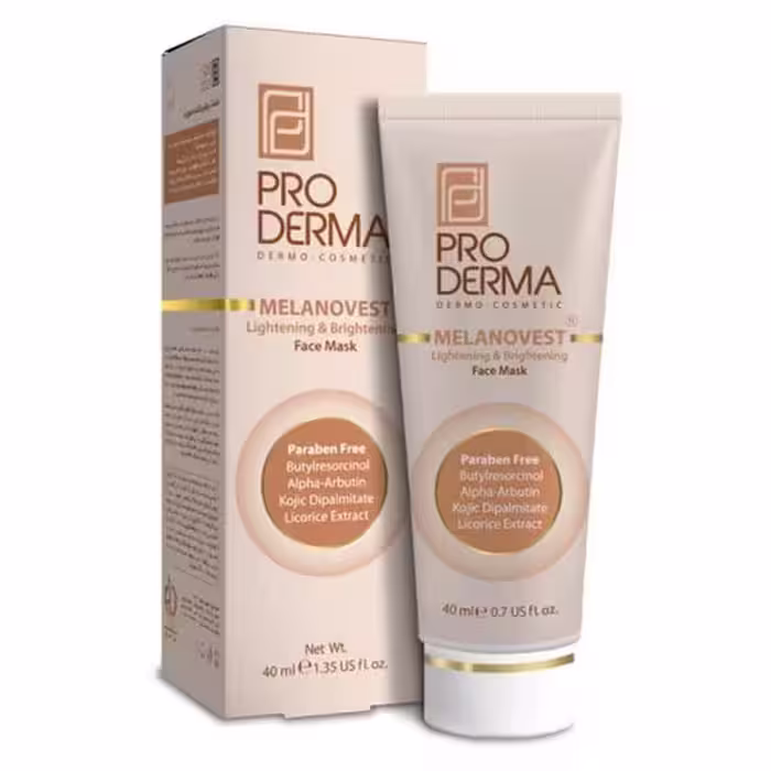 ماسک روشن کننده صورت Proderma پرودرما