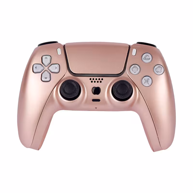 دسته بازی پلی استیشن 4 طرح پلی استیشن 5 مدل T29 رنگ رزگلد