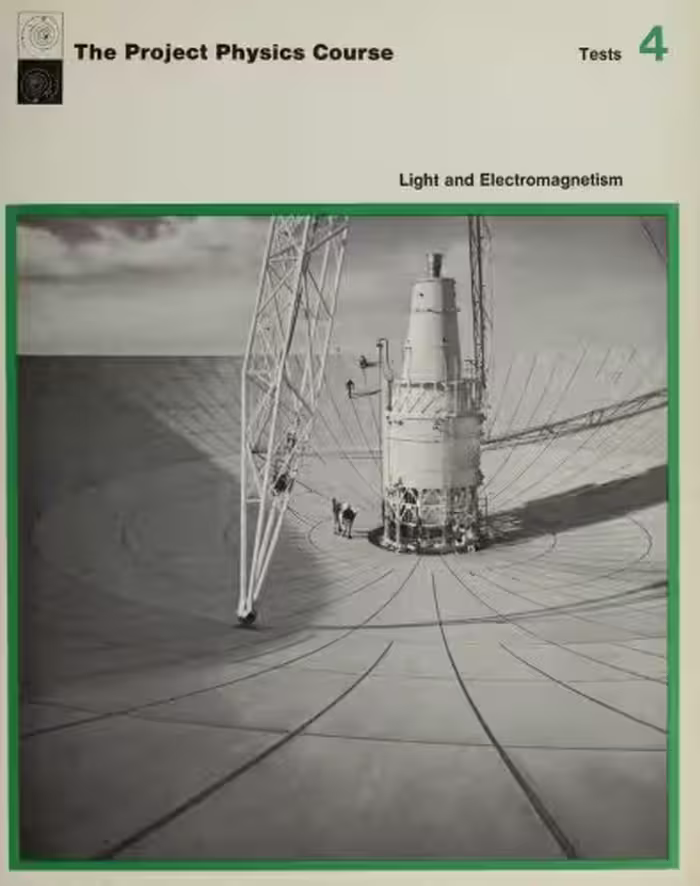 خرید و دانلود نسخه کامل کتاب The Project Physics Course: Unit 4 Test Booklet: Light