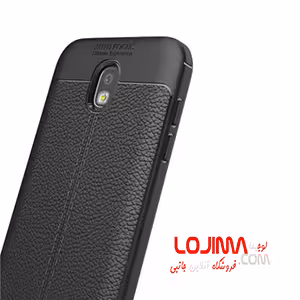 کاور ژله ای طرح چرم مناسب برای گوشی موبایل سامسونگ Galaxy S5