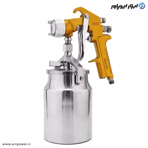 پیستوله رنگ پاش بادی آئوریتا کاسه زیر مدل J4001