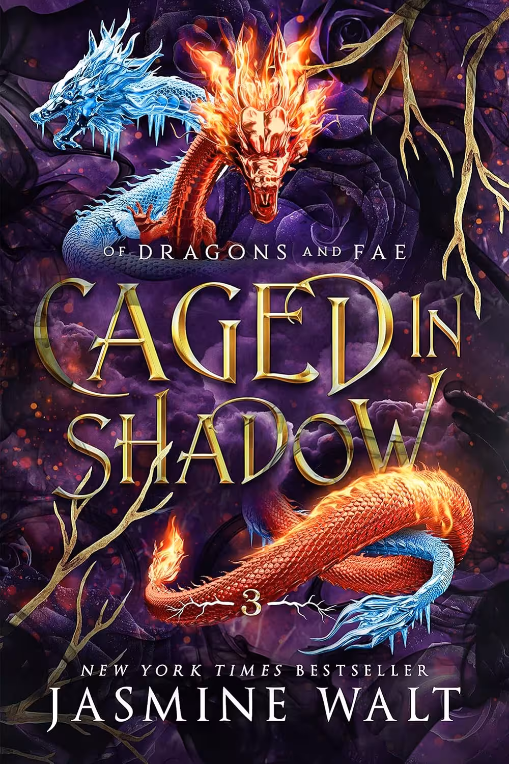 Caged in Shadow (Of Dragons and Fae Book 3)