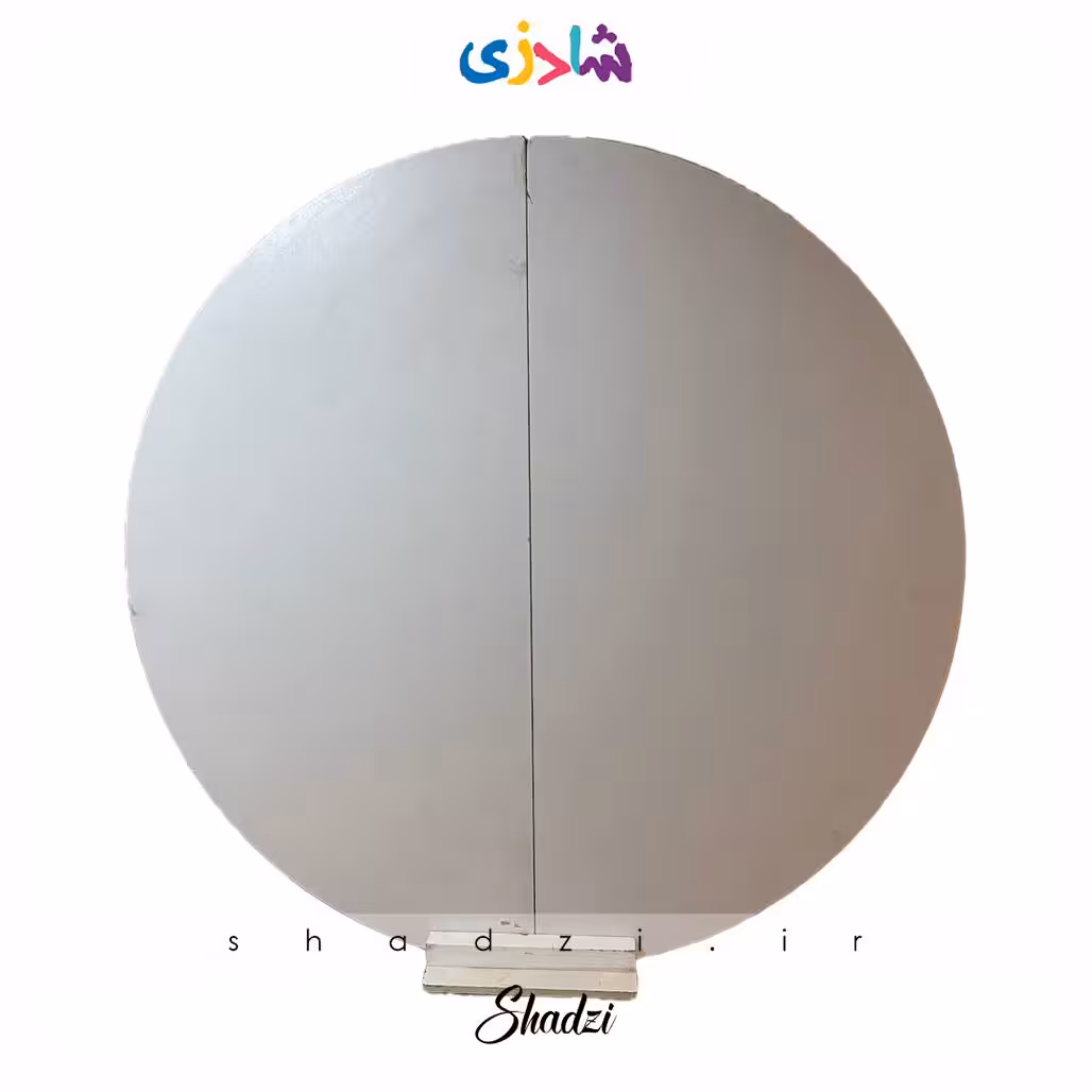 اجاره بک گراند سفید چوبی