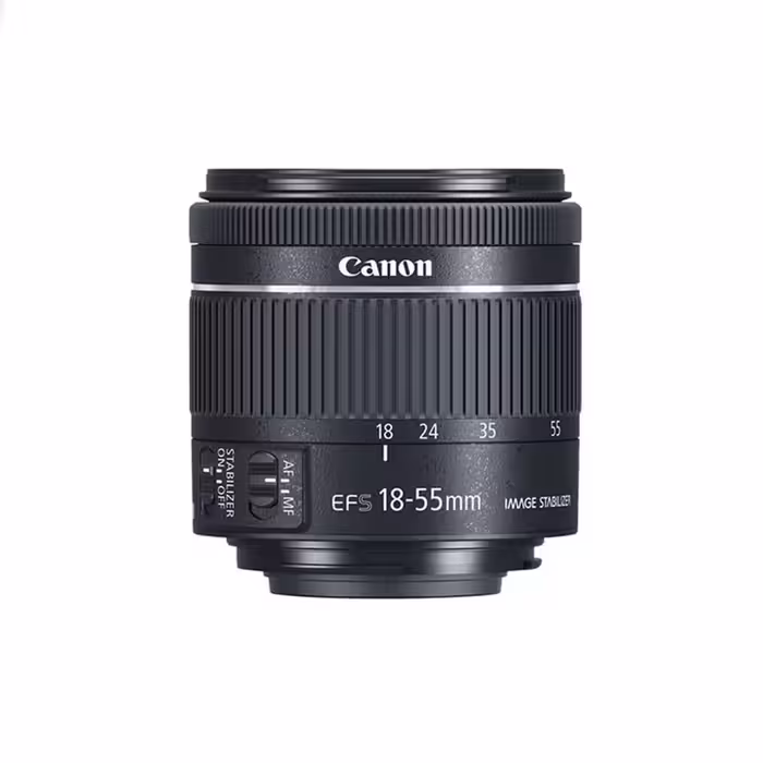 لنز دوربین کانن مدل EFS18-55mm stm  کد no box