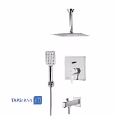 قیمت ، مشخصات و فروش شیر حمام توکار کی دبلیو سی KWC مدل آوا  S25 تیپ 4