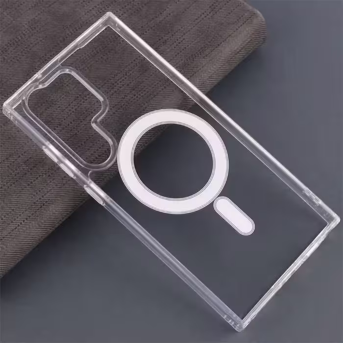 قاب ضدضربه مگ سیف سامسونگ S23 Ultra تمام شفاف