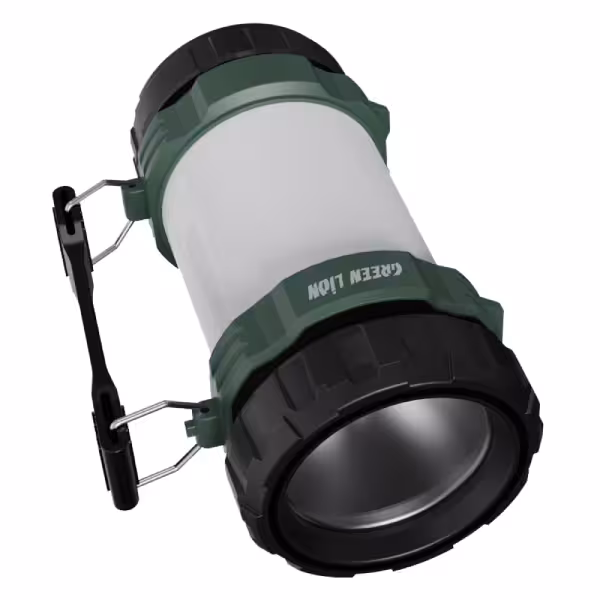 چراغ کمپینگ دو کاره گرین لاین Green Lion 2 in 1 Camping Light برد 200 متر