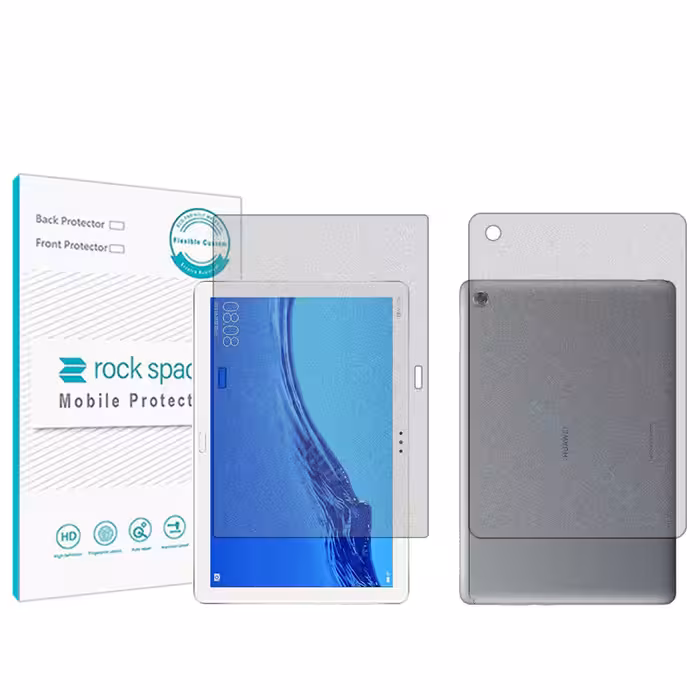 محافظ صفحه نمایش مات راک اسپیس مدل HyMTT مناسب برای تبلت هوآوی M5 Youth Edition 10.1  به همراه محافظ پشت گوشی