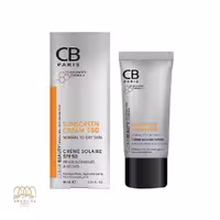 کرم ضد آفتاب پوست نرمال تا خشک بی رنگ SPF50 سی بی