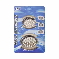 صافی سینک استیل بسته 2 عددی